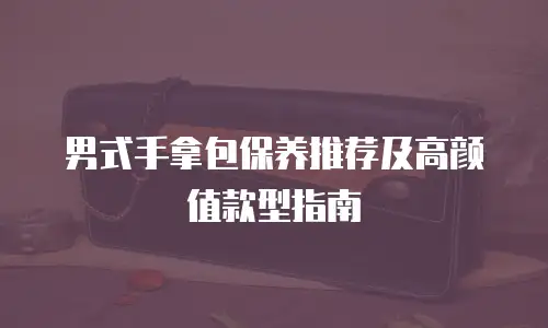 男式手拿包保养推荐及高颜值款型指南