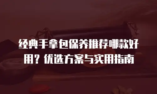 经典手拿包保养推荐哪款好用？优选方案与实用指南  