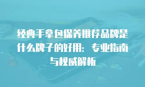 经典手拿包保养推荐品牌是什么牌子的好用：专业指南与权威解析