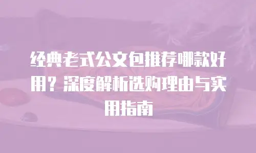 经典老式公文包推荐哪款好用？深度解析选购理由与实用指南