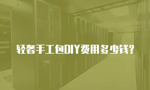 轻奢手工包DIY费用多少钱？
