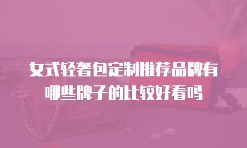 女式轻奢包定制推荐品牌有哪些牌子的比较好看吗