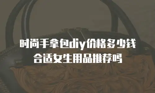 时尚手拿包diy价格多少钱合适女生用品推荐吗