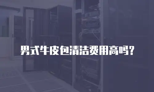 男式牛皮包清洁费用高吗？