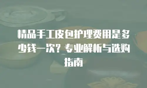精品手工皮包护理费用是多少钱一次？专业解析与选购指南