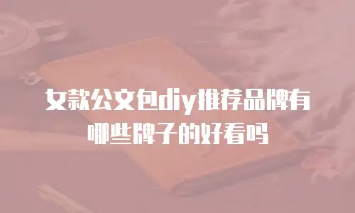 女款公文包diy推荐品牌有哪些牌子的好看吗
