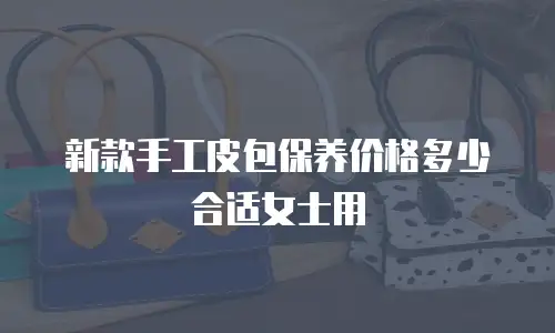 新款手工皮包保养价格多少合适女士用