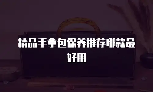 精品手拿包保养推荐哪款最好用