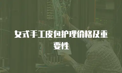  女式手工皮包护理价格及重要性