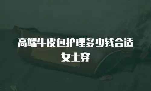 高端牛皮包护理多少钱合适女士穿