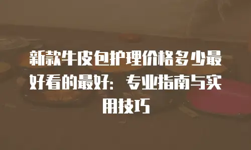 新款牛皮包护理价格多少最好看的最好：专业指南与实用技巧