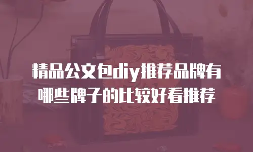 精品公文包diy推荐品牌有哪些牌子的比较好看推荐