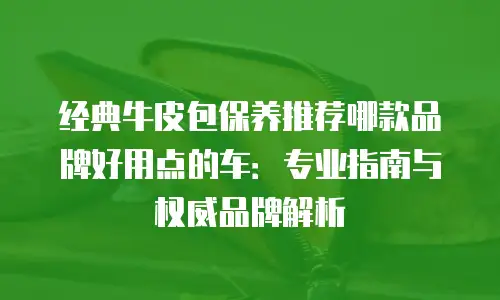 经典牛皮包保养推荐哪款品牌好用点的车：专业指南与权威品牌解析