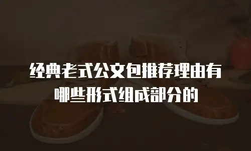 经典老式公文包推荐理由有哪些形式组成部分的