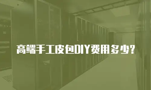 高端手工皮包DIY费用多少？