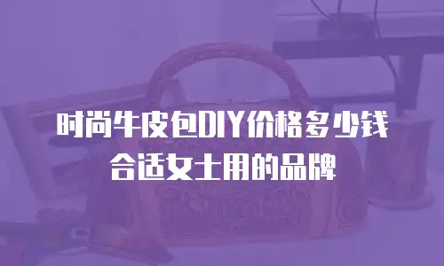 时尚牛皮包DIY价格多少钱合适女士用的品牌