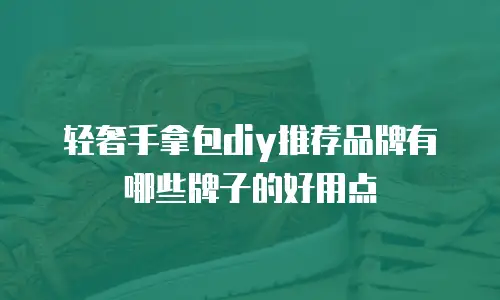 轻奢手拿包diy推荐品牌有哪些牌子的好用点