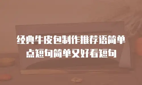 经典牛皮包制作推荐语简单点短句简单又好看短句