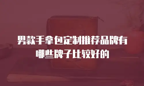 男款手拿包定制推荐品牌有哪些牌子比较好的