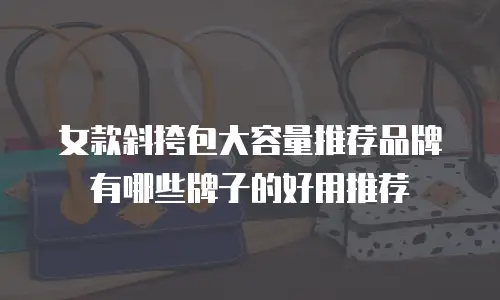 女款斜挎包大容量推荐品牌有哪些牌子的好用推荐