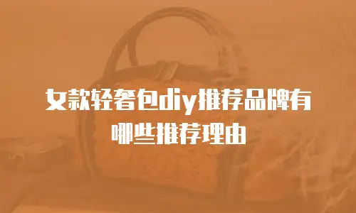 女款轻奢包diy推荐品牌有哪些推荐理由