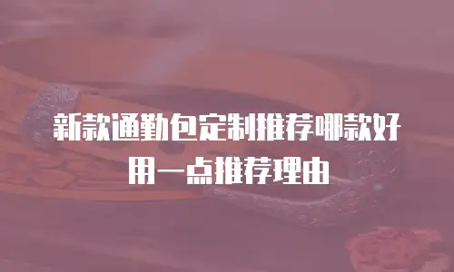 新款通勤包定制推荐哪款好用一点推荐理由