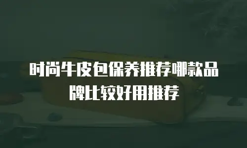 时尚牛皮包保养推荐哪款品牌比较好用推荐