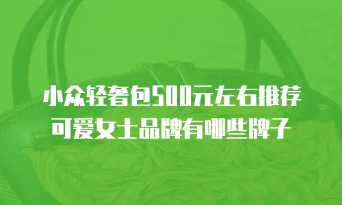 小众轻奢包500元左右推荐可爱女士品牌有哪些牌子