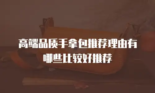 高端品质手拿包推荐理由有哪些比较好推荐