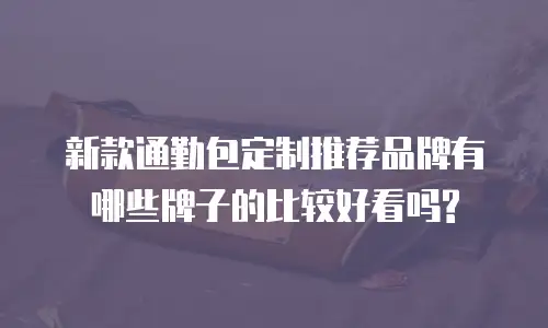 新款通勤包定制推荐品牌有哪些牌子的比较好看吗?