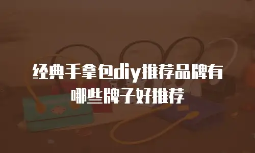 经典手拿包diy推荐品牌有哪些牌子好推荐