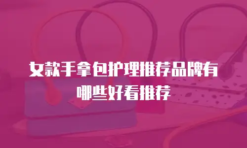 女款手拿包护理推荐品牌有哪些好看推荐