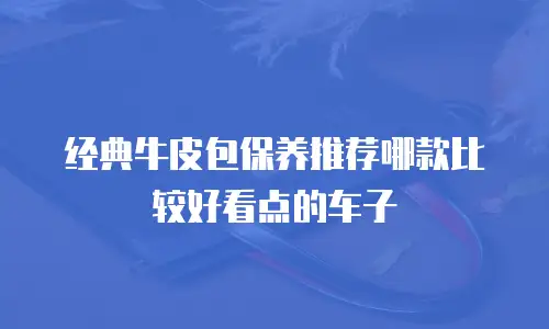 经典牛皮包保养推荐哪款比较好看点的车子