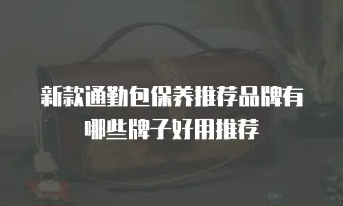 新款通勤包保养推荐品牌有哪些牌子好用推荐