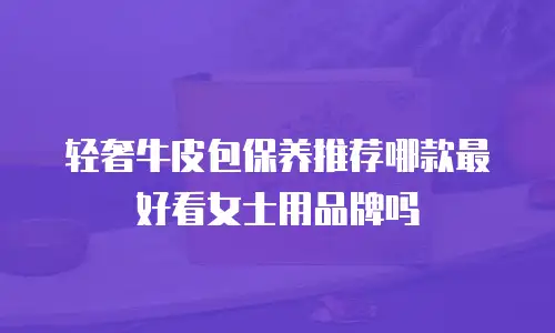 轻奢牛皮包保养推荐哪款最好看女士用品牌吗