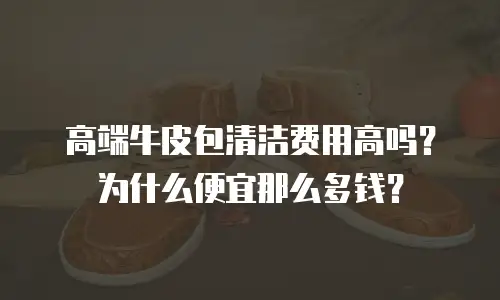 高端牛皮包清洁费用高吗？为什么便宜那么多钱？