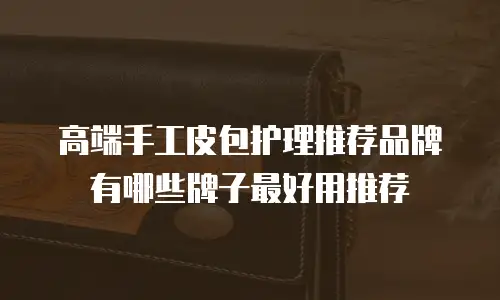 高端手工皮包护理推荐品牌有哪些牌子最好用推荐