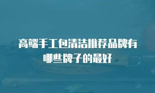 高端手工包清洁推荐品牌有哪些牌子的最好