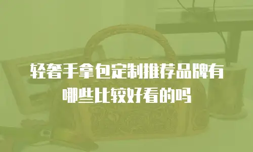 轻奢手拿包定制推荐品牌有哪些比较好看的吗