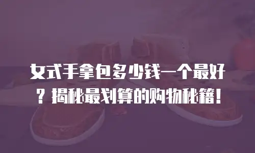 女式手拿包多少钱一个最好？揭秘最划算的购物秘籍！
