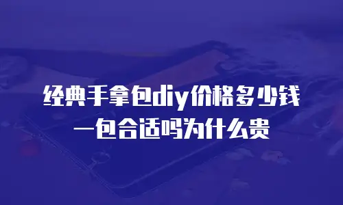 经典手拿包diy价格多少钱一包合适吗为什么贵