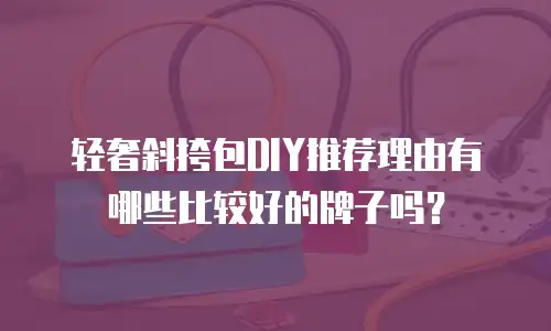 轻奢斜挎包DIY推荐理由有哪些比较好的牌子吗？