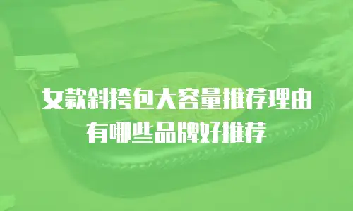 女款斜挎包大容量推荐理由有哪些品牌好推荐