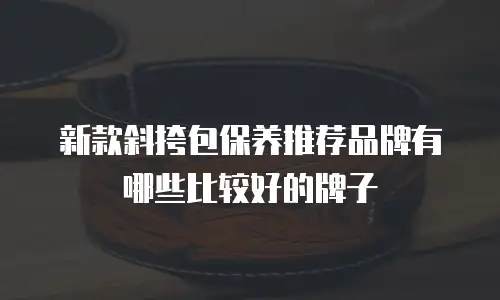 新款斜挎包保养推荐品牌有哪些比较好的牌子