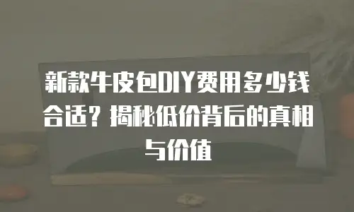 新款牛皮包DIY费用多少钱合适？揭秘低价背后的真相与价值