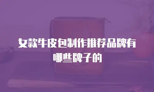 女款牛皮包制作推荐品牌有哪些牌子的