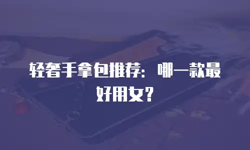 轻奢手拿包推荐：哪一款最好用女？