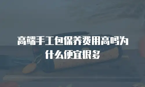 高端手工包保养费用高吗为什么便宜很多