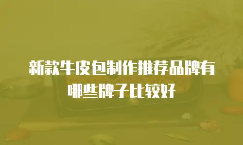 新款牛皮包制作推荐品牌有哪些牌子比较好