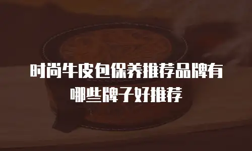 时尚牛皮包保养推荐品牌有哪些牌子好推荐